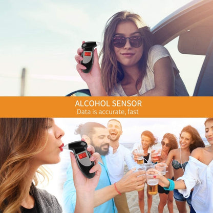 เครื่องวัดแอลกอฮอล์แบบดิจิตอล LCD Breathalyzer, Alcohol Tester 2