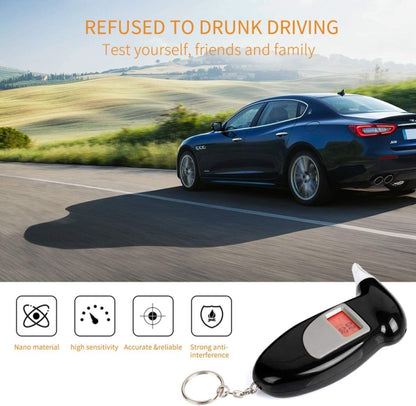 เครื่องวัดแอลกอฮอล์แบบดิจิตอล LCD Breathalyzer, Alcohol Tester 2