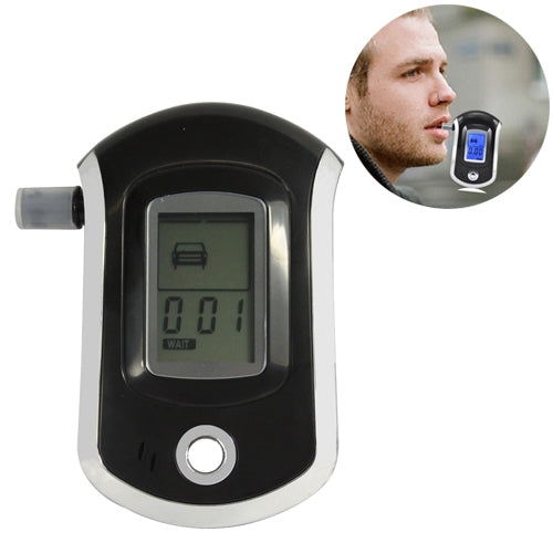 3 digitals จอแสดงผล LCD เครื่องวิเคราะห์แอลกอฮอล์ในลมหายใจ, Alcohol Tester 3