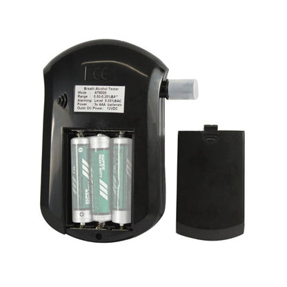 3 digitals จอแสดงผล LCD เครื่องวิเคราะห์แอลกอฮอล์ในลมหายใจ, Alcohol Tester 3