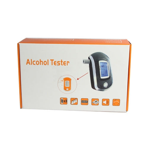 3 digitals จอแสดงผล LCD เครื่องวิเคราะห์แอลกอฮอล์ในลมหายใจ, Alcohol Tester 3