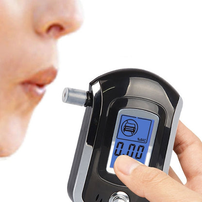 3 digitals จอแสดงผล LCD เครื่องวิเคราะห์แอลกอฮอล์ในลมหายใจ, Alcohol Tester 3