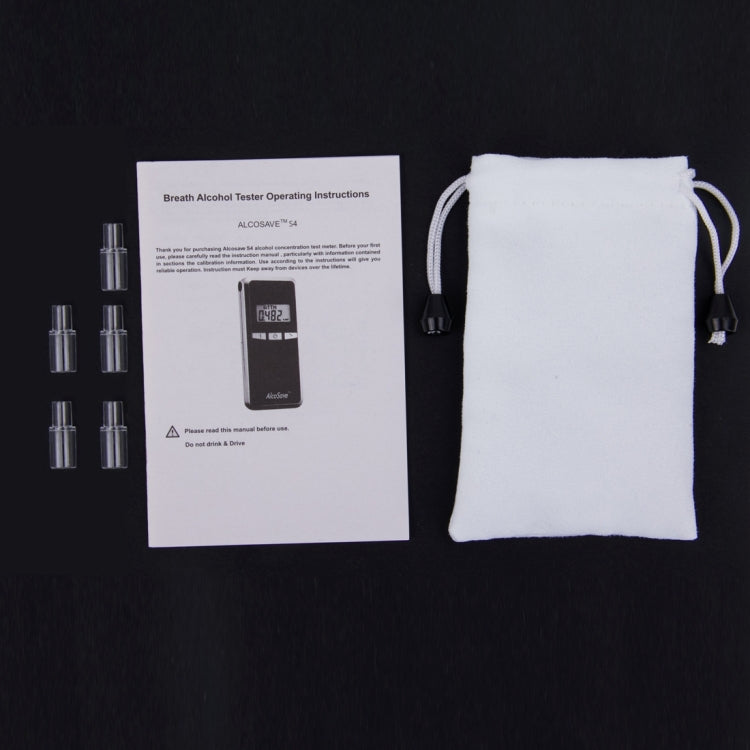 เครื่องวิเคราะห์แอลกอฮอล์ 4 จอแสดงผล LCD แบบดิจิตอล, KX600054