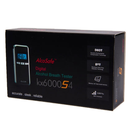 เครื่องวิเคราะห์แอลกอฮอล์ 4 จอแสดงผล LCD แบบดิจิตอล, KX600054