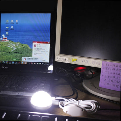 USB-2W 5V 140-150ลูเมน 6 LED, White Light, Warm White Light