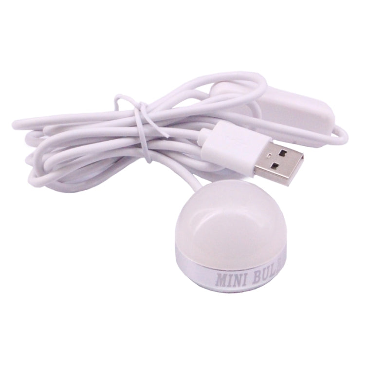 USB-2W 5V 140-150ลูเมน 6 LED, Warm White Light