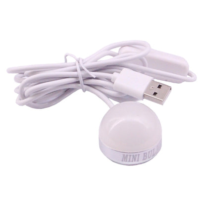 USB-2W 5V 140-150ลูเมน 6 LED, Warm White Light