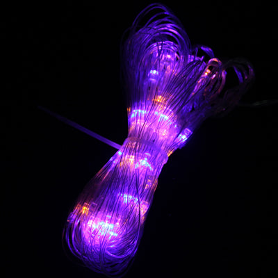 ไฟ LED RGB 96 ดวงพร้อมตัวควบคุม เอฟเฟกต์การกะพริบ / การซีดจาง / การไล่