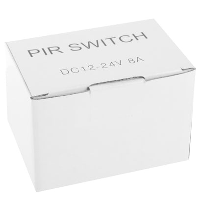 DC 12V-24V 8A สวิตช์ PIR ตัวควบคุมอินฟราเรด Motion Sensor สวิตช์สำหรับไฟ LED