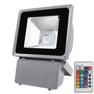 ไฟ LED RGB พร้อมรีโมท AC 85-265V, 80W RGB