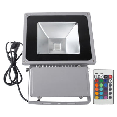 ไฟ LED RGB พร้อมรีโมท AC 85-265V, 80W RGB