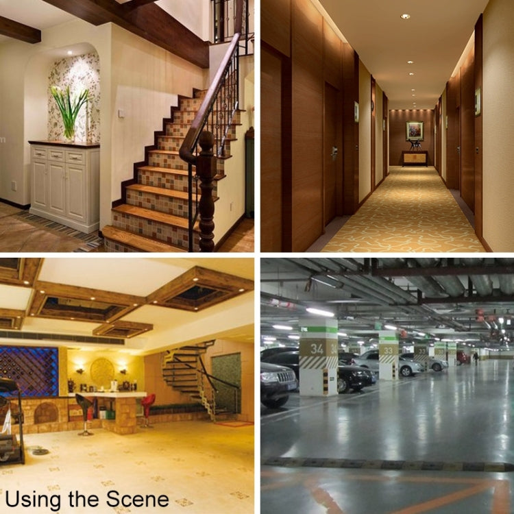 YCB1060 360 องศา E27 60W PIR Motion Sensor ที่ยึดโคมไฟ, ช่วงการตรวจจับ: ประมาณ 6 ม., AC 110-240V