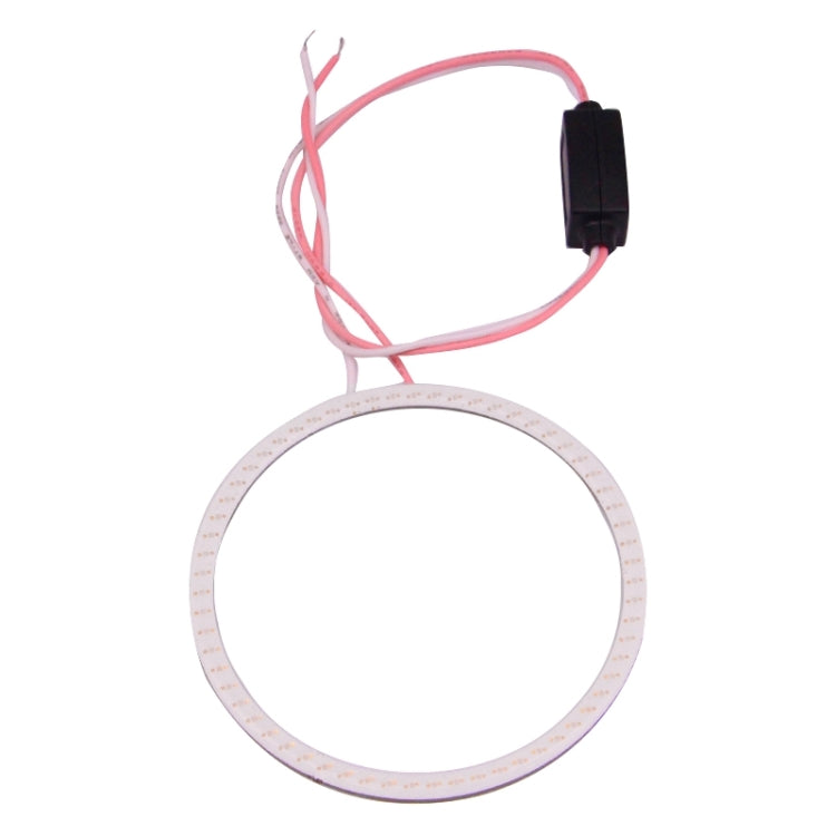 60mm 5W 180LM ดวงตาแองเจิลวงกลมไฟหน้ารถ COB ไฟ LED สำหรับยานพาหนะ DC 12-24V, 60mm Blue Light, 60mm White Light