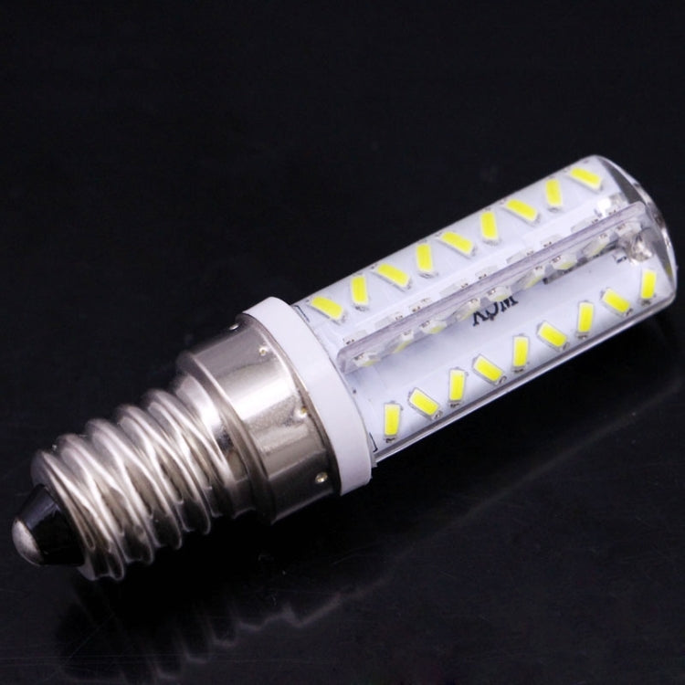 72 LED SMD 3014 ปรับความสว่างได้ AC 220V, E14 220V White Light, E14 220V Warm White