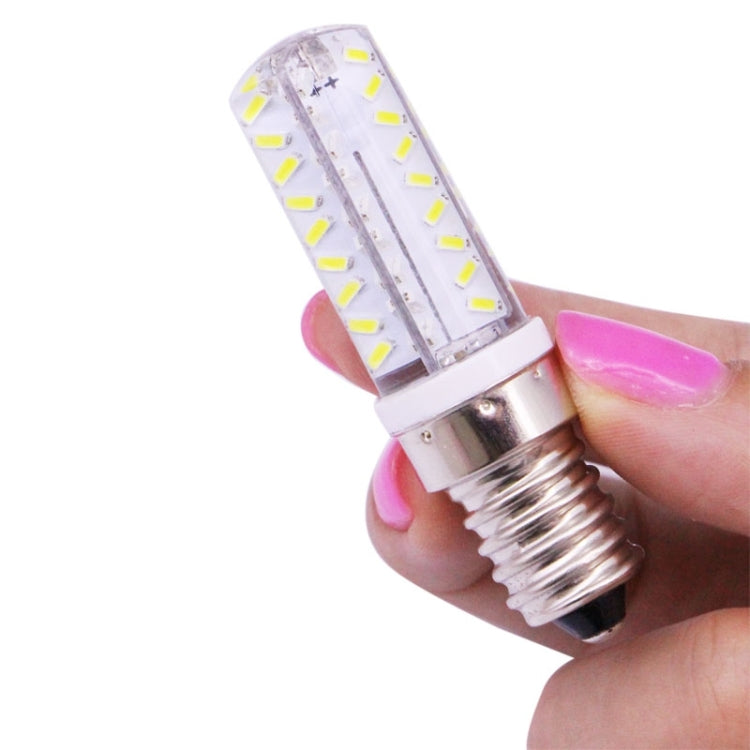 72 LED SMD 3014 ปรับความสว่างได้ AC 220V, E14 220V White Light, E14 220V Warm White