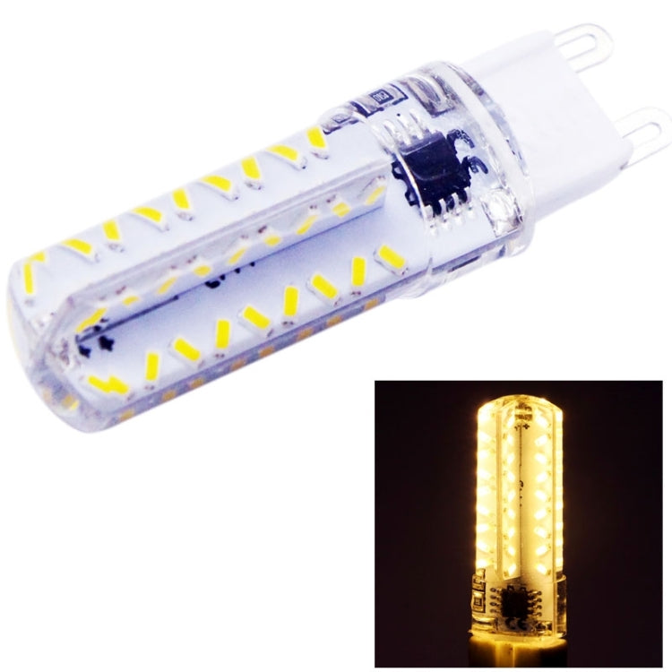 72 LED SMD 3014 ปรับความสว่างได้ AC 220V, G9 220V White Light, G9 220V Warm White