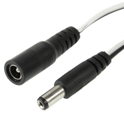 สายไฟต่อขยาย DC ขนาด 5.5 x 2.1 มม. สำหรับตัวควบคุมไฟ LED ความยาว: 40 ซม