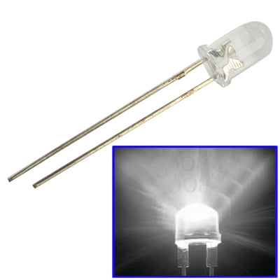 หลอดไฟ LED น้ำใสขนาด 3 มม. จำนวน 1,000 ชิ้น