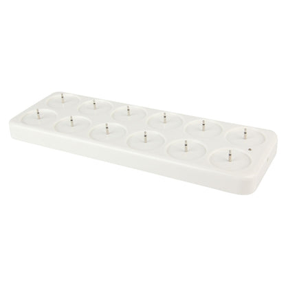 ไฟตกแต่งบ้านแบบชาร์จไฟได้พร้อมแท่นชาร์จ, Warm EU Plug