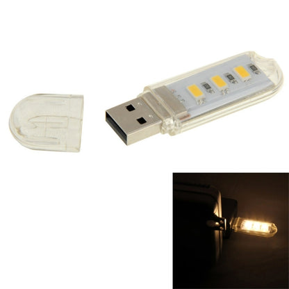 3 LED SMD 5630 1.5W USB Flash Disk สไตล์โคมไฟ USB, White Light, Green Light, Warm White Light