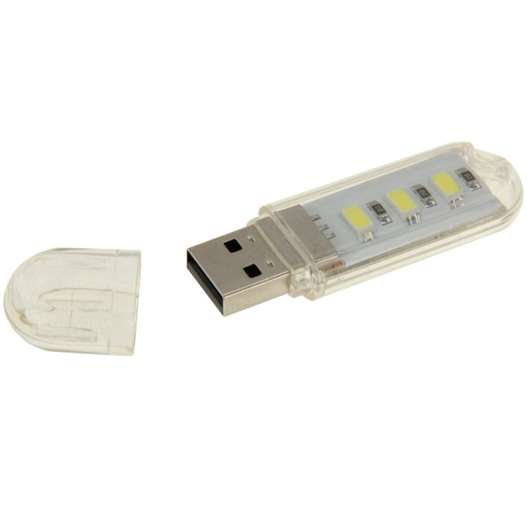 3 LED SMD 5630 1.5W USB Flash Disk สไตล์โคมไฟ USB, White Light, Green Light, Warm White Light