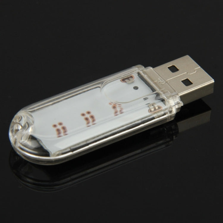 3 LED SMD 5630 1.5W USB Flash Disk สไตล์โคมไฟ USB, White Light, Green Light, Warm White Light