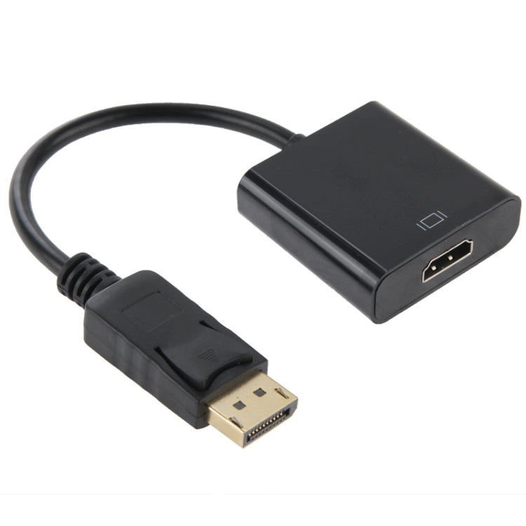 อะแดปเตอร์สายเคเบิลวิดีโอ DisplayPort Male to HDMI Female ความยาว: 15 ซม, DP Male to HDMI Female (Gold plated)