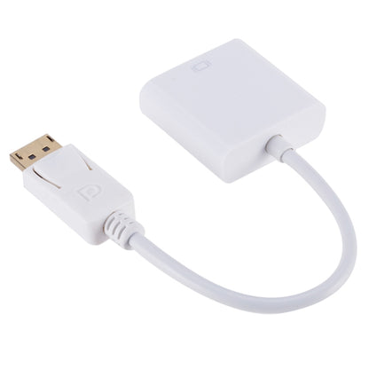 พอร์ตแสดงผลตัวแปลงชายเป็นหญิง VGA ความยาว: 20 ซม, DP Male to VGA Female 20cm White, DP Male to VGA Female Black