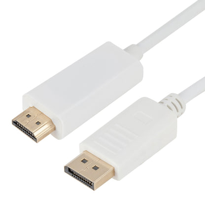 สายแปลง DisplayPort Male to HDMI Male ความยาว 1.8 ม, DP to HDMI Male White