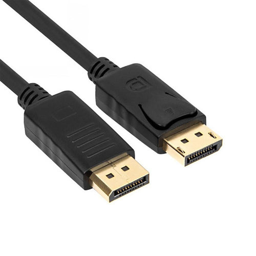 สายเคเบิล DisplayPort Male ถึง Display Port Male ความยาว: 1.8 ม, DP to DP Male (Gold plated)
