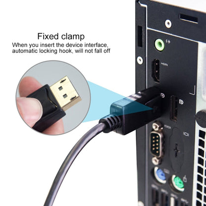 สายเคเบิล DisplayPort Male ถึง Display Port Male ความยาว: 1.8 ม, DP to DP Male (Gold plated)