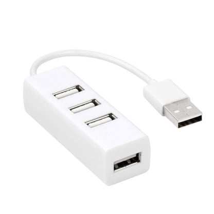 4 พอร์ต USB 2.0 HUB สำหรับคอมพิวเตอร์ Apple, for Apple Computer(White)