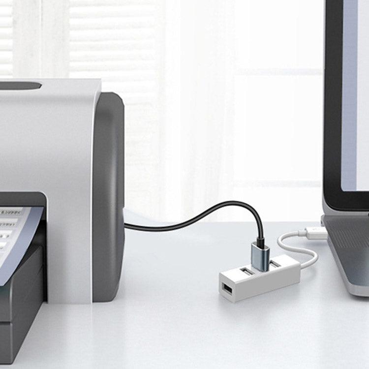 4 พอร์ต USB 2.0 HUB สำหรับคอมพิวเตอร์ Apple, for Apple Computer(White)