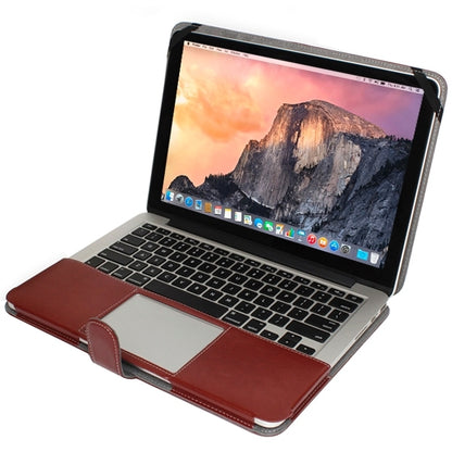 เคสหนังสำหรับโน๊ตบุ๊คพร้อมตัวล็อคสำหรับ MacBook Pro Retina ขนาด 13.3 นิ้ว