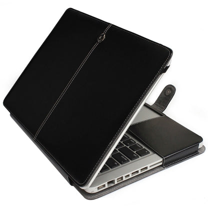 เคสหนังสำหรับโน๊ตบุ๊คพร้อมตัวล็อคสำหรับ MacBook Pro รุ่น 15.4 นิ้ว