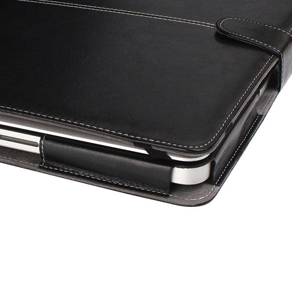 เคสหนังสำหรับโน๊ตบุ๊คพร้อมตัวล็อคสำหรับ MacBook Pro รุ่น 15.4 นิ้ว