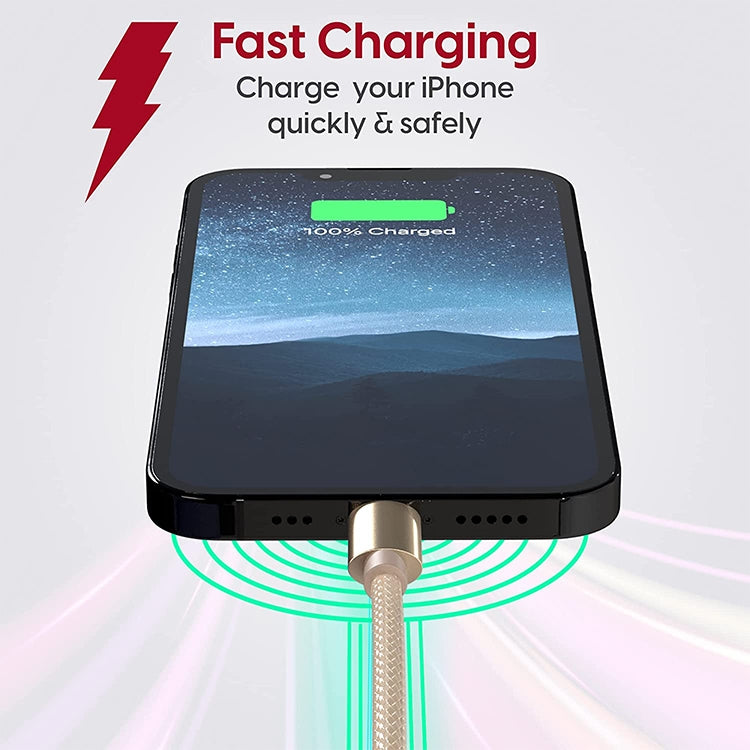หัวโลหะแบบทอยาว 1 ม. USB-C / Type-C 3.1 ถึง USB 2.0 Data Sync Charge Cable