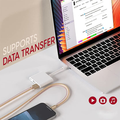หัวโลหะแบบทอยาว 1 ม. USB-C / Type-C 3.1 ถึง USB 2.0 Data Sync Charge Cable