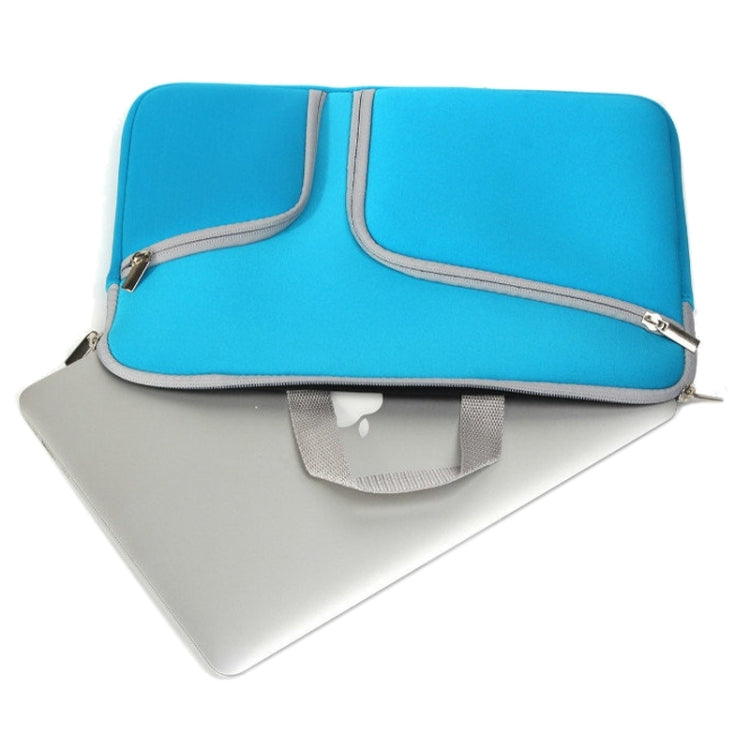 Double Pocket Zip กระเป๋าถือกระเป๋าแล็ปท็อปสำหรับ Macbook Air 11.6 นิ้ว