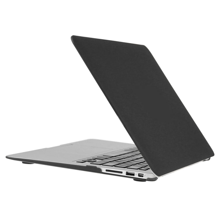 ENKAY สำหรับ Macbook Air 11.6 นิ้ว (เวอร์ชั่นอเมริกา) / A1370 / A1465 Hat-Prince 3 in 1 Frosted Hard Shell เคสพลาสติกป้องกันพร้อมตัวป้องกันคีย์บอร์ดและปลั๊กฝุ่นพอร์ต