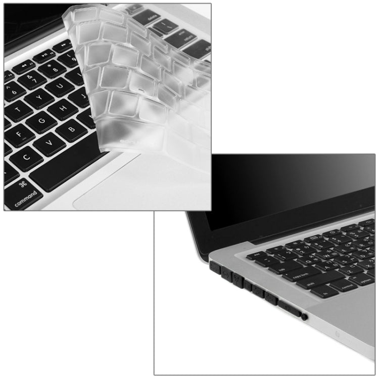 ENKAY สำหรับ Macbook Pro 13.3 นิ้ว (เวอร์ชั่นอเมริกา) / A1278 Hat-Prince 3 in 1 เคสพลาสติกแข็งคริสตัลพร้อมตัวป้องกันแป้นพิมพ์และปลั๊กฝุ่นพอร์ต