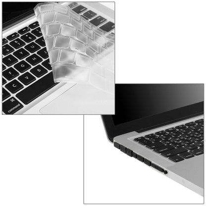 ENKAY สำหรับ Macbook Pro 13.3 นิ้ว (เวอร์ชั่นอเมริกา) / A1278 Hat-Prince 3 in 1 เคสพลาสติกแข็งคริสตัลพร้อมตัวป้องกันแป้นพิมพ์และปลั๊กฝุ่นพอร์ต