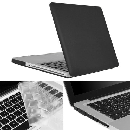 ENKAY สำหรับ Macbook Pro 15.4 นิ้ว (เวอร์ชั่นอเมริกา) / A1286 Hat-Prince 3 in 1 Frosted Hard Shell เคสพลาสติกพร้อมตัวป้องกันแป้นพิมพ์และปลั๊กฝุ่นพอร์ต