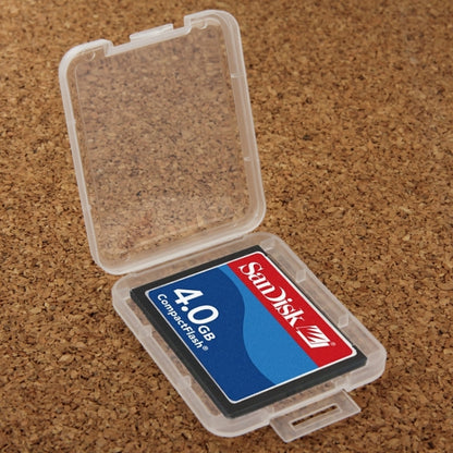 100 ชิ้นใสกล่องการ์ดพลาสติกสำหรับ Compact Flash Card/CF Card, CF Card