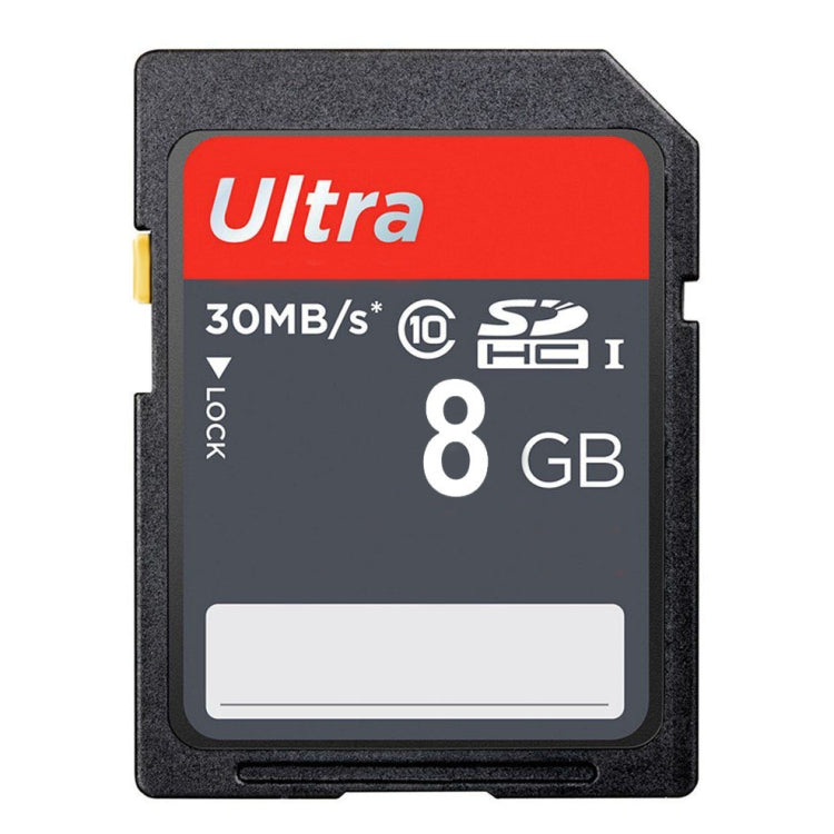 การ์ดหน่วยความจำกล้อง SDHC Class 10 ความเร็วสูงพิเศษ 8GB (ความจุจริง 100%), 8GB