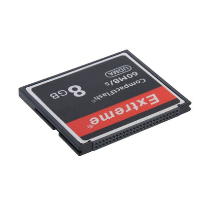 การ์ด Extreme Compact Flash ขนาด 8GB ความเร็วในการอ่าน 400X สูงสุด 60 MB/S (ความจุจริง 100%), 8GB