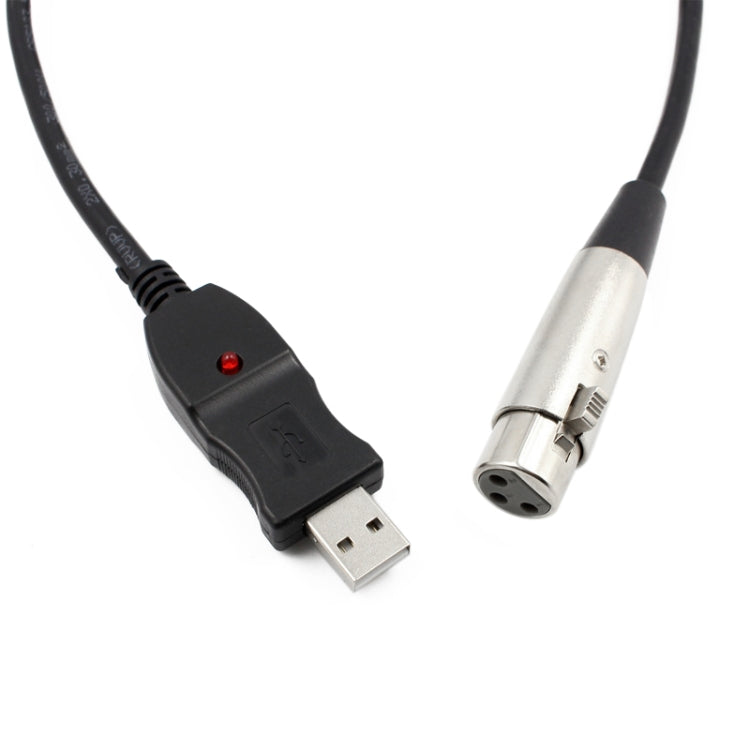 สายไมโครโฟน USB ความยาวสายเคเบิล: 3.5 ม, Length: 3.5M
