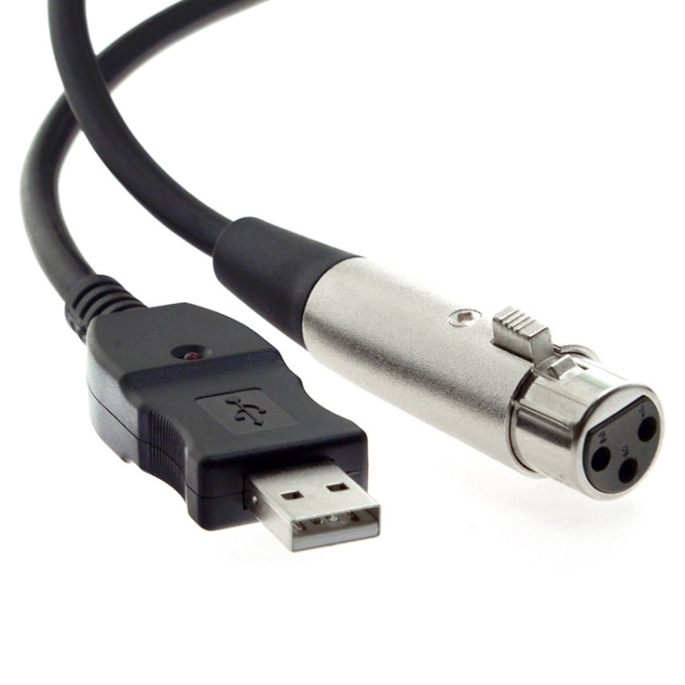 สายไมโครโฟน USB ความยาวสายเคเบิล: 3.5 ม, Length: 3.5M