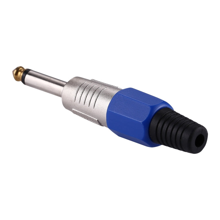 ปลั๊กตัวผู้ขนาด 6.35 มม. ไมโครโฟน Patch สายงู TRS เชื่อมต่อ อะแดปเตอร์, 6.35mm