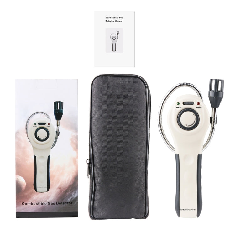 สัญญาณแจ้งเตือนเครื่องตรวจจับก๊าซติดไฟ คอห่าน 16 นิ้ว (GM8800A), GM8800A